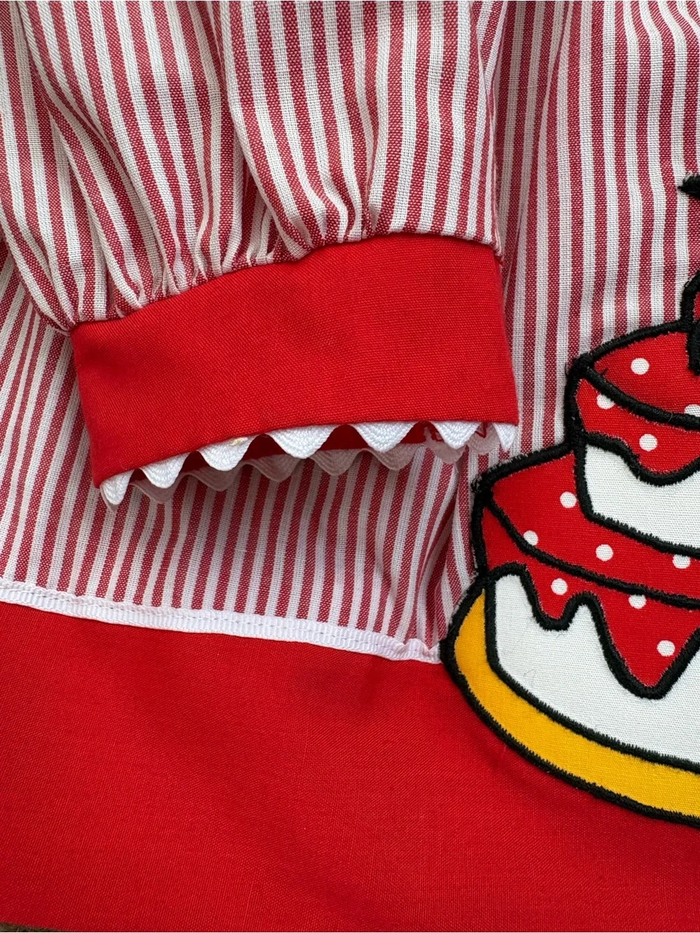 VINTAGE MINNIE'S CORNER BY YOUNGLAND MICKEY MOUSE BIRTHDAY DRESS SIZE 2T Disney